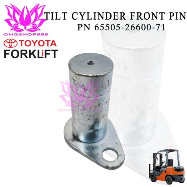 Tilt Cylinder Front Pin 65505-26600-71 Toyota Forklift Mast Tilt Pin