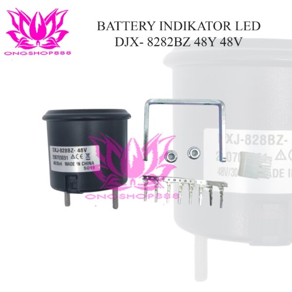Forklift Indikator Baterai Battery Indicator LED DXJ-828BZ 48V