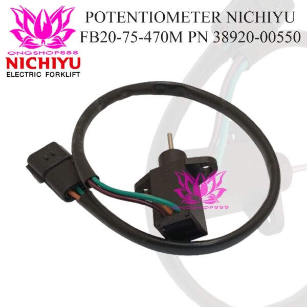 Potentiometer Forklift Nichiyu FB20-75-470M PN 38920-00550
