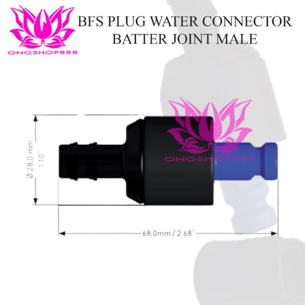 BFS Plug Water Connector Battery Joint Male Battery Filling System