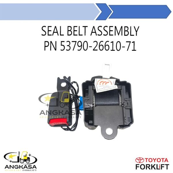 Part Number 53790-26610-71 Seat Belt Assembly Forklift Safety Belt GPE Heavy Duty