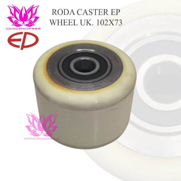 Roda Caster Wheel EP Forklift 102x73 Roda Supporting