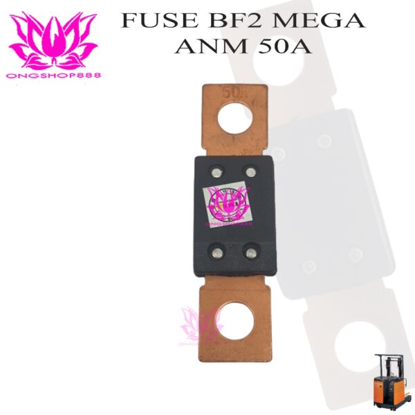 Fuse BF2 Mega 50A For Forklift Eletric Sekring ANM Type Black