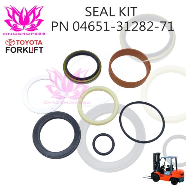 Seal Kit Lift Cylinder Toyota Part Number 04651-31282-71 Forklift 5FD/6FD/7FD