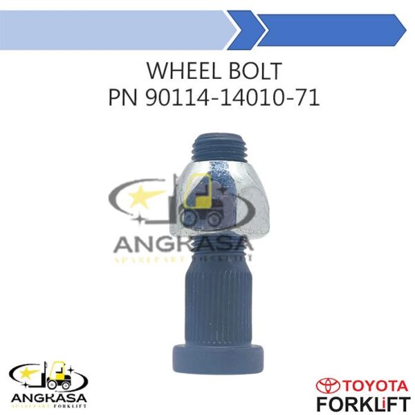 Wheel Bolt Part Number 90114-14010-71 For Forklif Toyota 8FD/5FG