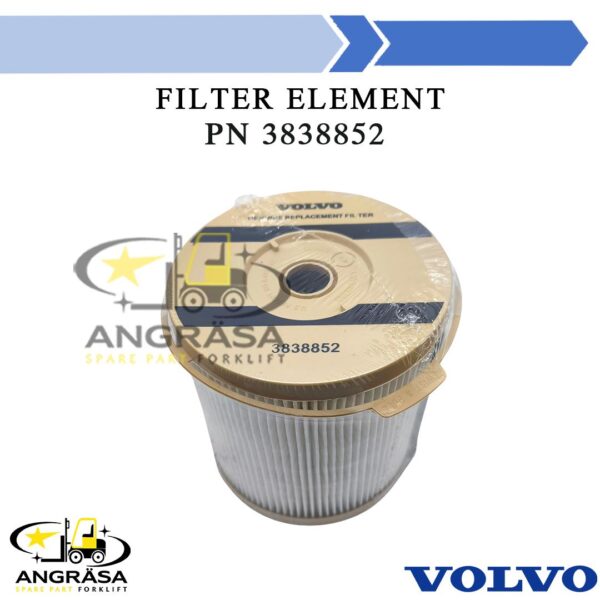 Filter Element Part Number 3838852 Fuel/Oil Filter Forklift Loader