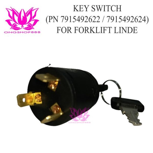 Ignition Key Switch 801 PN 7915492622 / 7915492624 For Forklift Linde