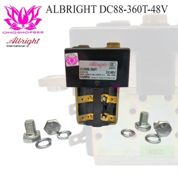 Contactor Albright DC88B-360T 48V 100A Forklift Electric Reachtruck