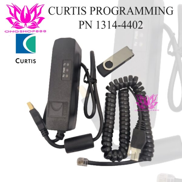 Curtis Programing 1314-4402 PC Motor Controller Programmer with 1309USB Software