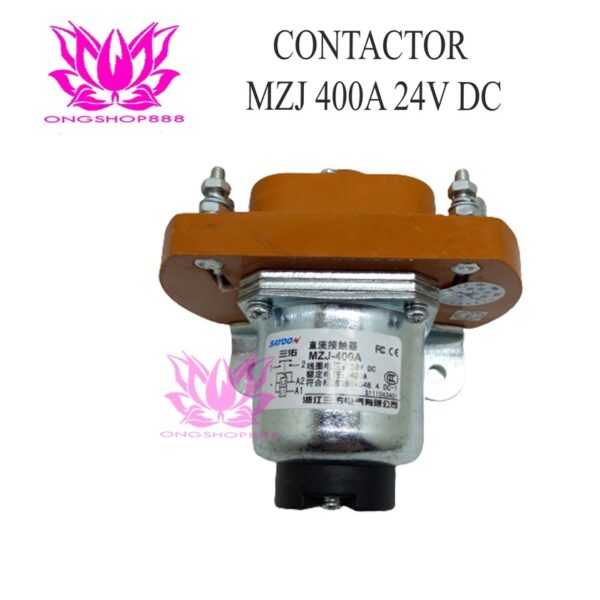 Contactor MZJ 400A 24V DC For Forklift Electric Selenoid Merk SAYOON