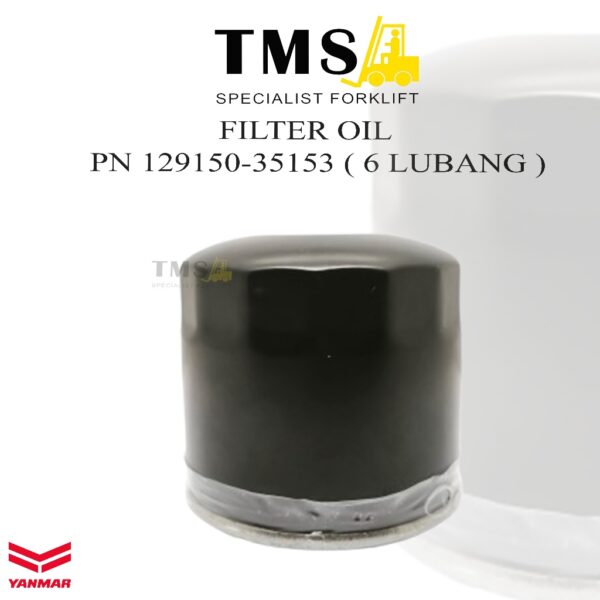 Filter Oli 129150-35153 For Yanmar use 4D94E, 4D94LE Forklift