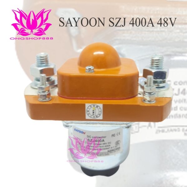 MJZ400A Contactor SZJ400A Sayoon 48V NO Forklift Eletric Vehicle