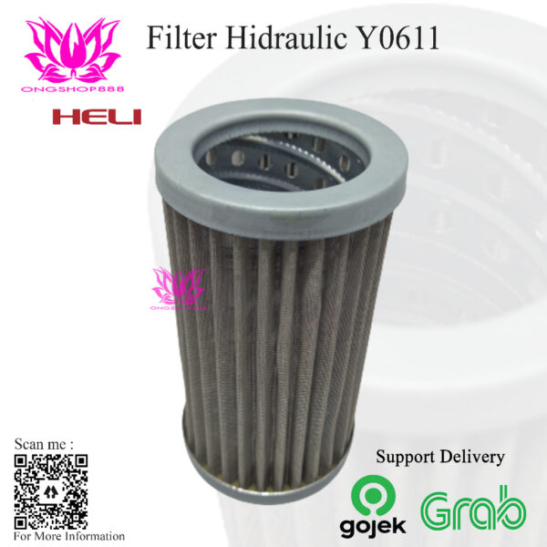 Filter Hidraulic Y0611 Forklift Strainer Heli Tailift Forklift