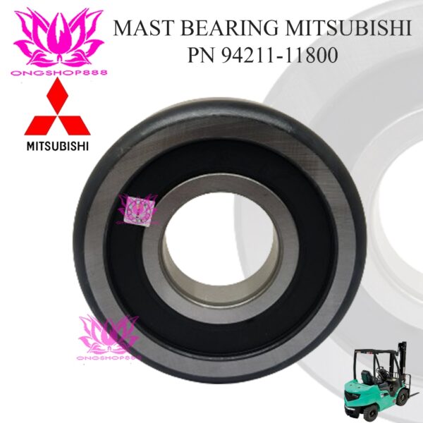 Bearing Mast 94211-11800 Roller Mast Forklift Mitsubishi Grendia FD20 - FD30