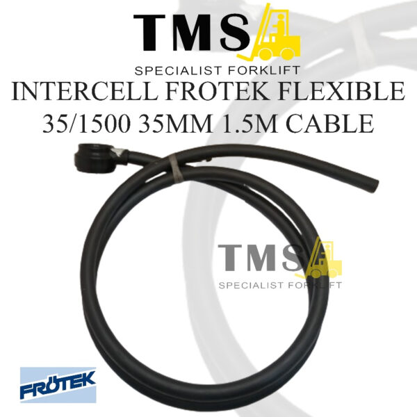 Intercell Battery Forklift Frotek Long Cable 1.5m 35mm Frotek