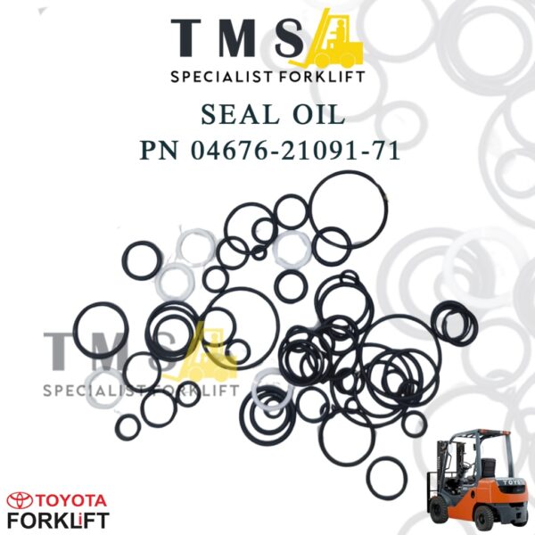 Seal Kit Oil Control Valve Forklift Toyota 7FD/8FD Part Number 04676-21091-71 Seal Kit