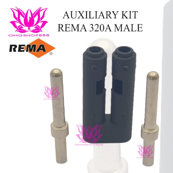 Socket Rema Auxiliary Contacts Kit Male 320A
