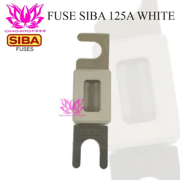 Fuse 125A for Forklift - White merk SIBA