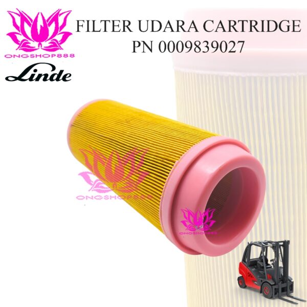 Filter AIR 0009839027 CARTRIDGE LINDE Forklift   351 H30 Filter Udara