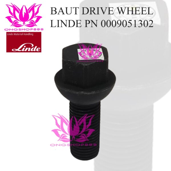 Baut Roda Reachtruck Linde R14 Drive Wheel 0009051302
