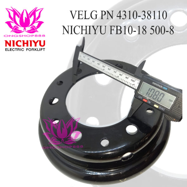 Velg Forklift 4310-38110 Wheel Steel Ring Rim Hub Nichiyu FB10-18