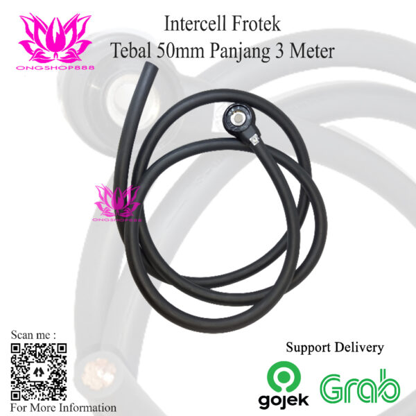 Intercell Kabel Frotek Battery Tebal 50mm Panjang 3 Meter 50/3000 mm