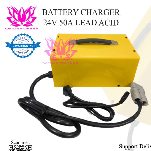 Charger Forklift Pallet Mover 24V 50A Lead Acid Casan Forklift Battery