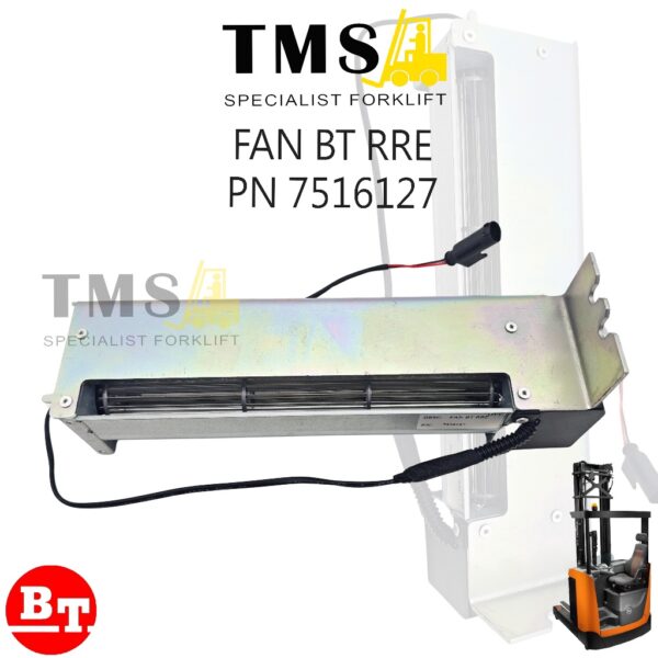 Fan BT RRE Part Number 7516127 Fan BT RRE Forklift Cooling Fan Spare Part