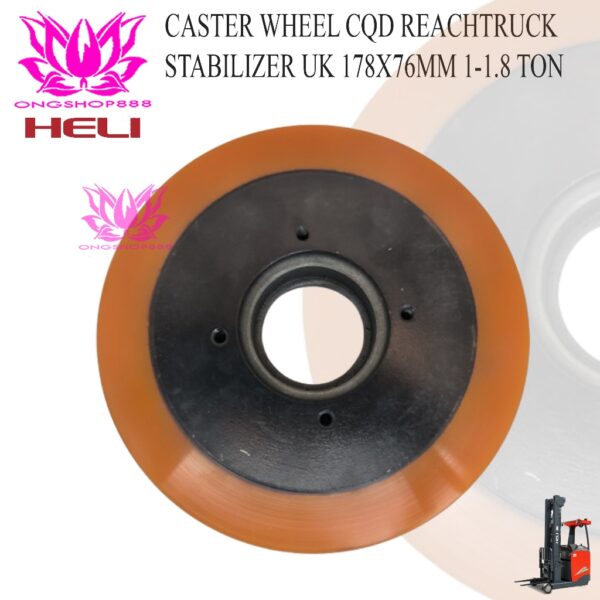 Relining Wheel Reachtruck HELI CQD18 Caster Wheel Support Wheel 178x76 Forklift CQD 15 - CQD18