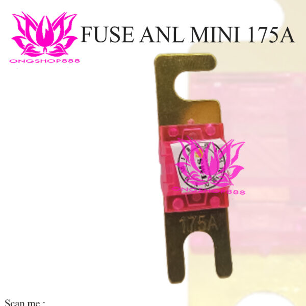 Fuse Mini Gold Plated 175A ANL Max 32V DC Electric