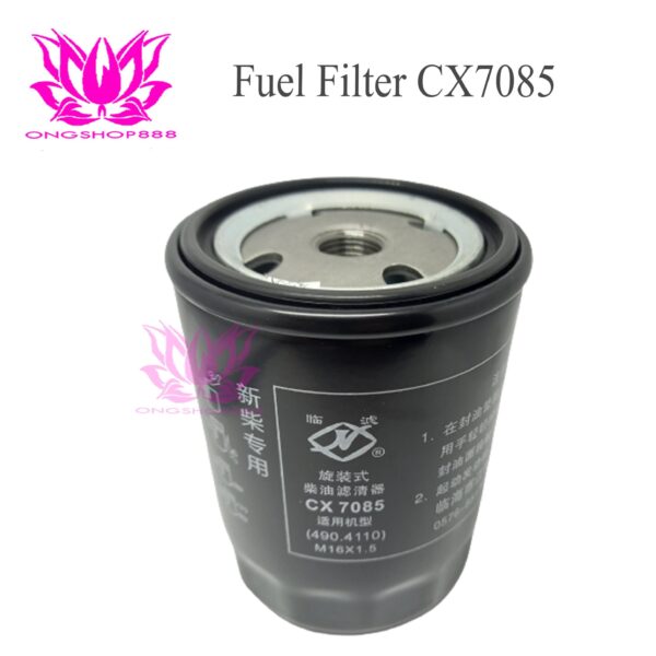 Filter bensin forklift HELI CX7085 490B-2400  270001 Fuel Filter Counter Balance 4 Hole