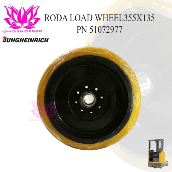 Roda Load Wheel 355x135 51072877 Forklift ReachTruck Jungheinrich ETM 320 ETV325 Reach Forklift