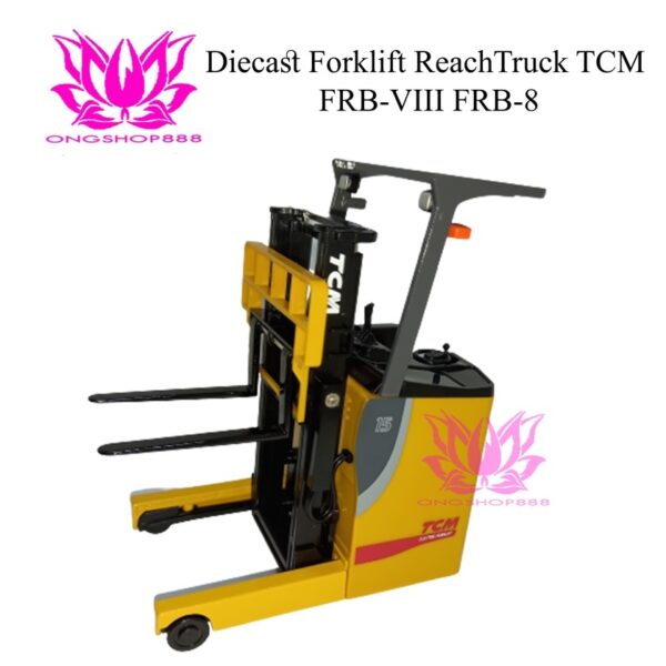 Diecast Forklift ReachTruck TCM FRB-VIII FRB-8 Mainan Toys Reach