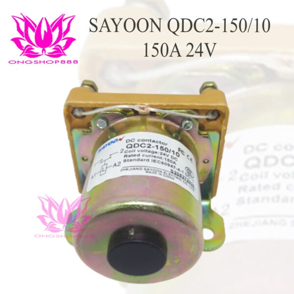 Sayoon Contactor QDC2-150 150A 24V NO QDC2 Kontaktor Reachtruck