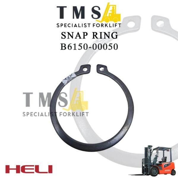 Snap Ring HELI Part Number B6150-00050 Circlip Pengunci Shaft Forklift CPCD20 CPCD25 CPCD30 CPCD35 Heavy Duty