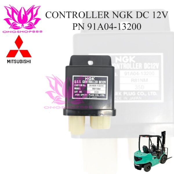 Controller NGK DC 12V  91A04-13200 Forklift Mitsubishi 91A0413200 S6S FD15N FD20