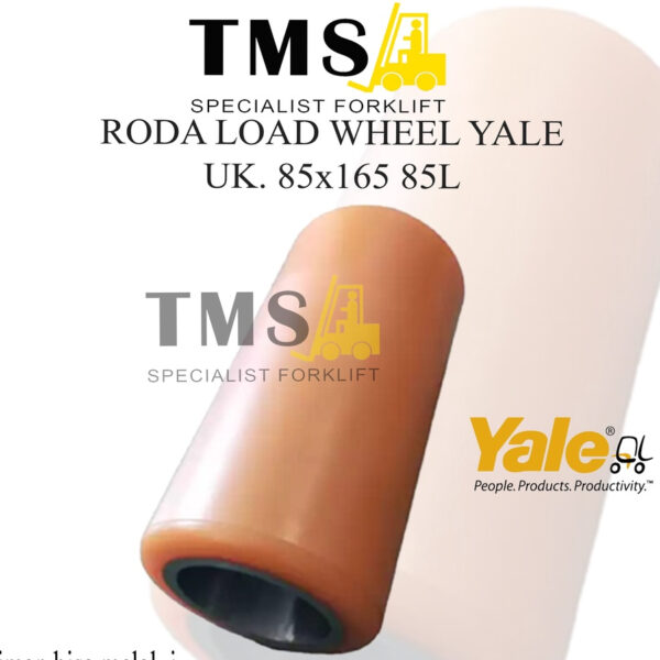 Roda YALE 85x165 Forklift Reachtruck Load Wheel Eletric OD 85 L 165