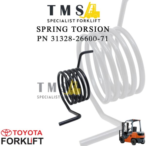 Spring Torsion Forklift Toyota Part Number 31328-26600-71 Pegas Kopling Transmisi 2-3 Ton