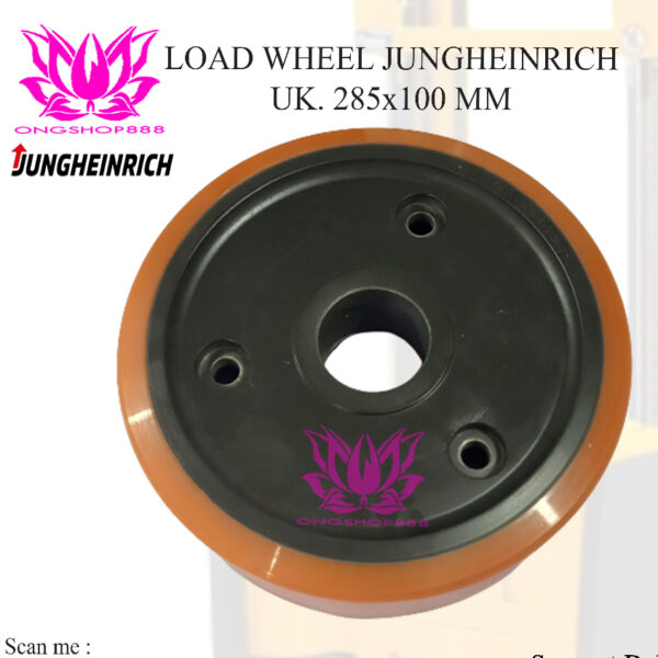 Roda Forklift Reachtruck Jungheinrich ET214 OD 295 ID 100 3 Hole Load