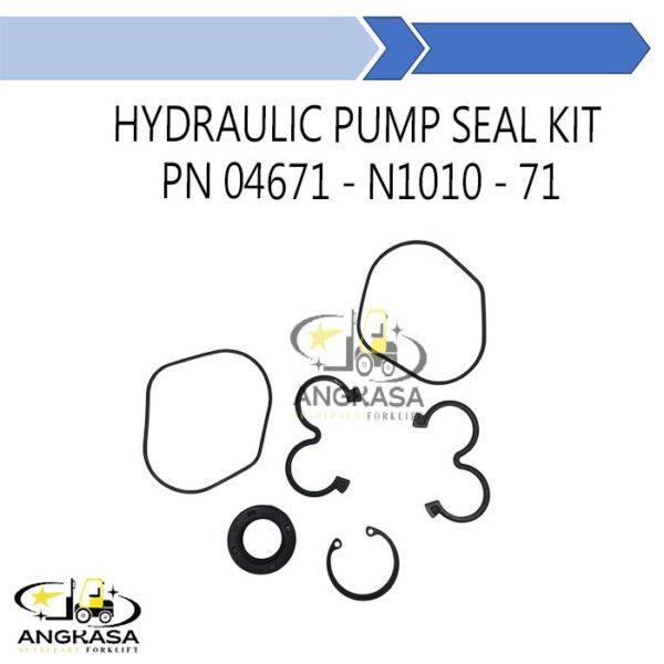 Hydraulic Pump Seal Kit Seal Kit Pompa Hidrolik Toyota 04671-N1010-71 Forklift 7FD 8FD 7FG 8FG