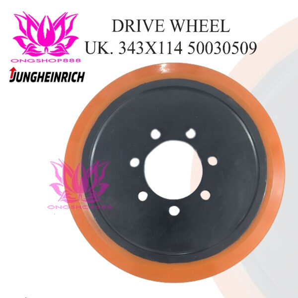 Roda Drive Wheel Forklift 343x114 80mm Yale 277058300 Reach Truck