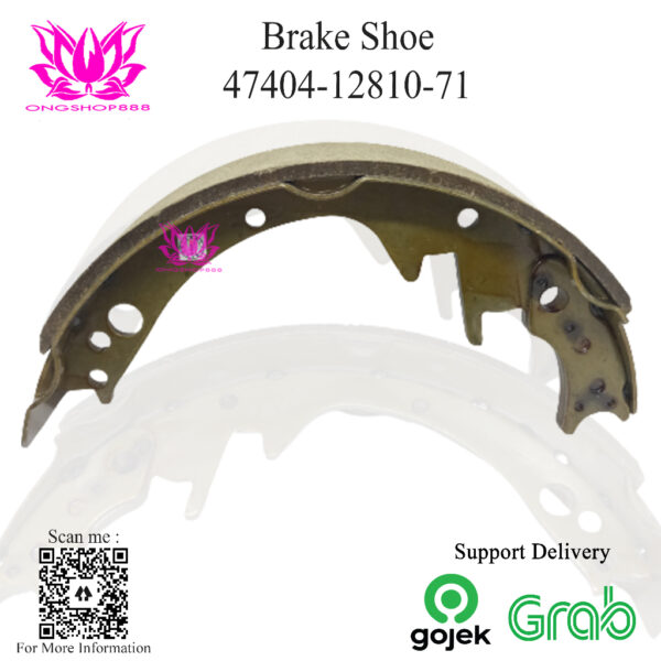 Brake Shoe 47404-12810-71 Kampas Rem for Toyota Forklift