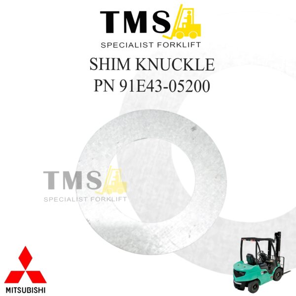Shim Knuckle Part Number 91E43-05200 Mitsubishi Forklift Counter Balance