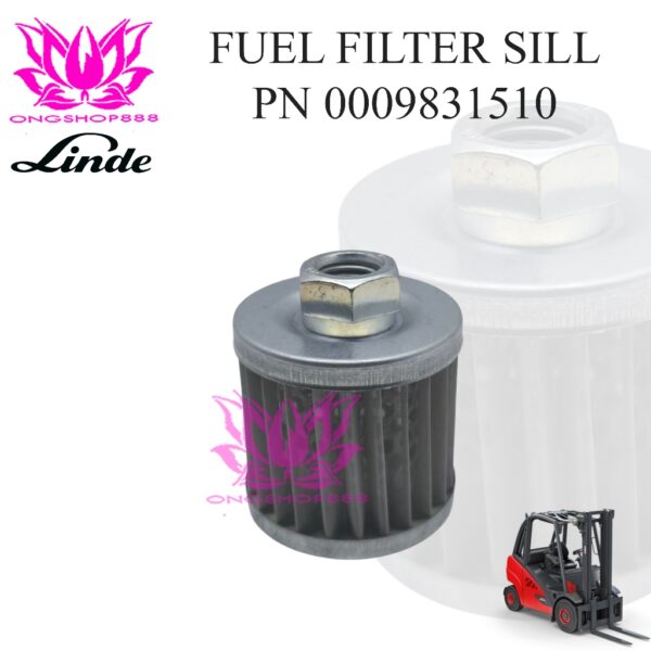Fuel Filter 0009831510 for Linde Forklift 1218 HT30 Filter Bensin Fork Lift