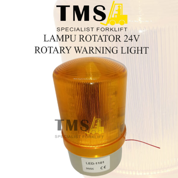 Lampu Rotator 24V Rotary Warning Light Forklift Universal Accesories