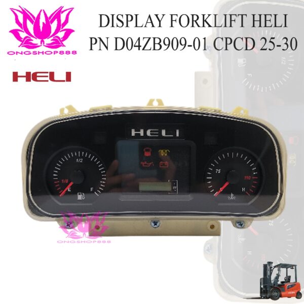 Display Forklift Heli D04ZB909-01 Forklift CPCD 25 Counter Balance Lift Forklift 2-3T