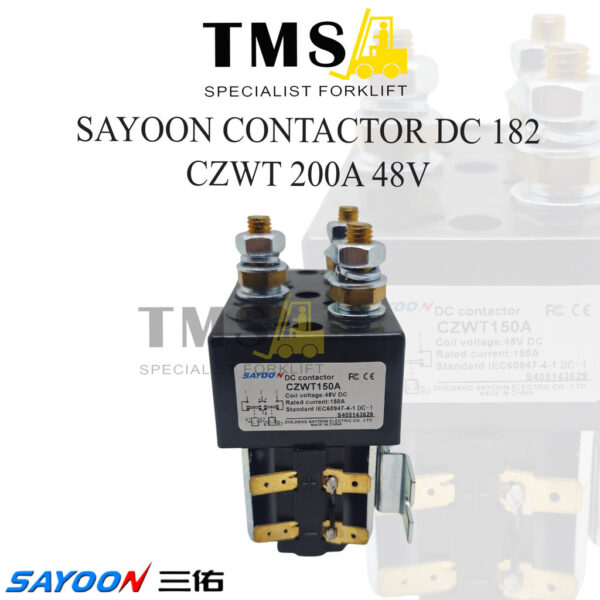 Sayonn Contactor DC 182 CZWT 200A 48V