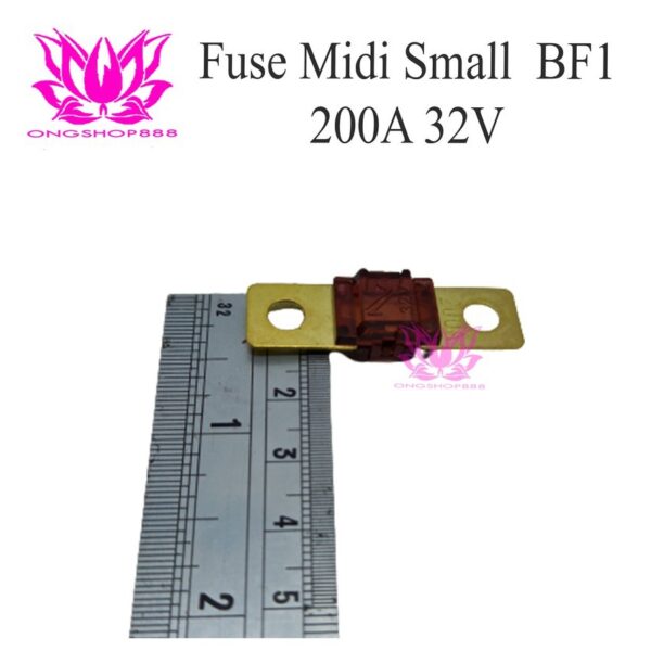Fuse BF1 Small Midi 200A 32V DC / Sekring kecil Midi 200A for Forklift