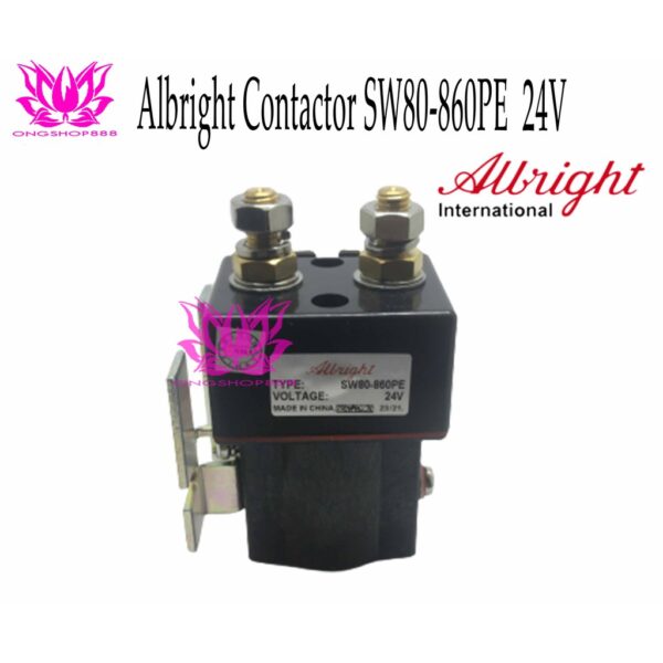 Albright contactor SW80-860 PE 24V for forklift jungheinrich
