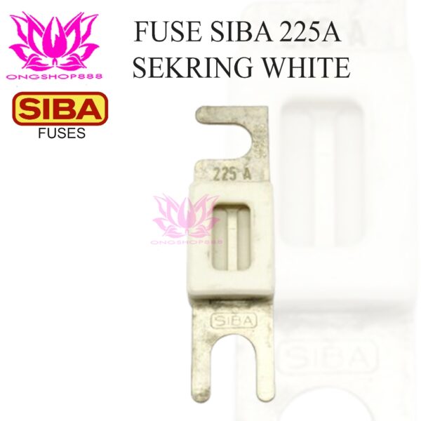 SIBA V-Fuse Fuse Sekring 225A Forklift Stacker 80V DC SIBA ANL Fuse